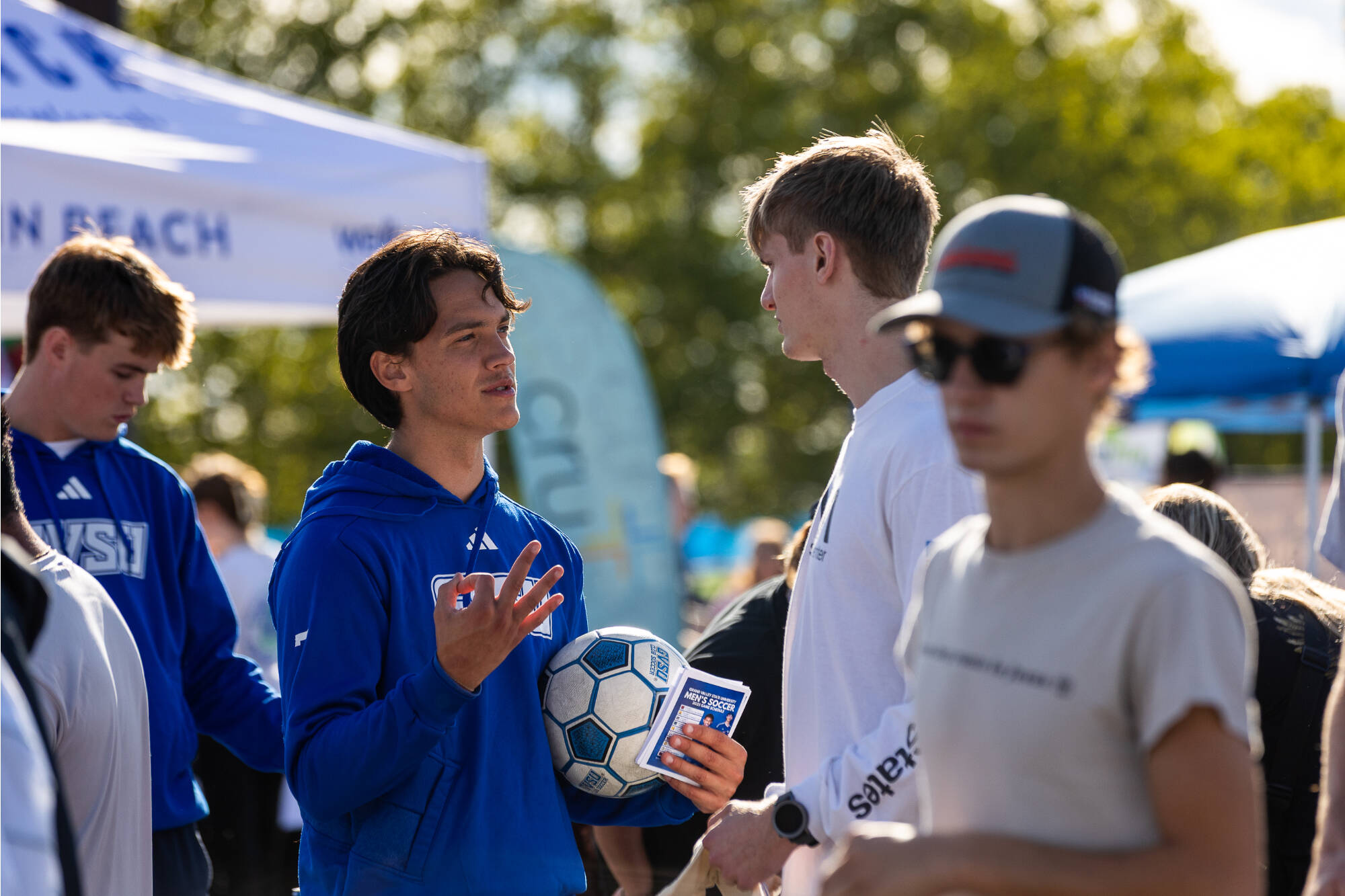 Student talking at CLN 2025